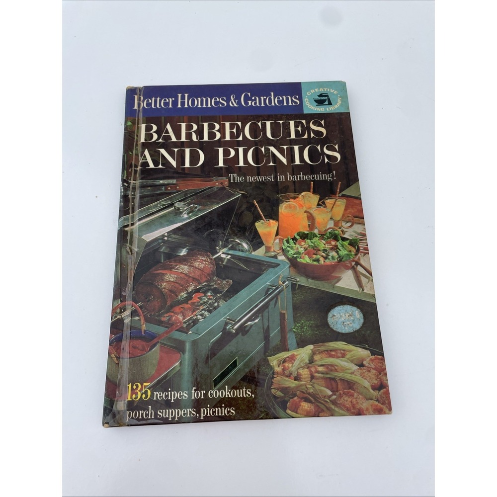 Better Homes and Gardens Barbecues and Picnics 1963 HC